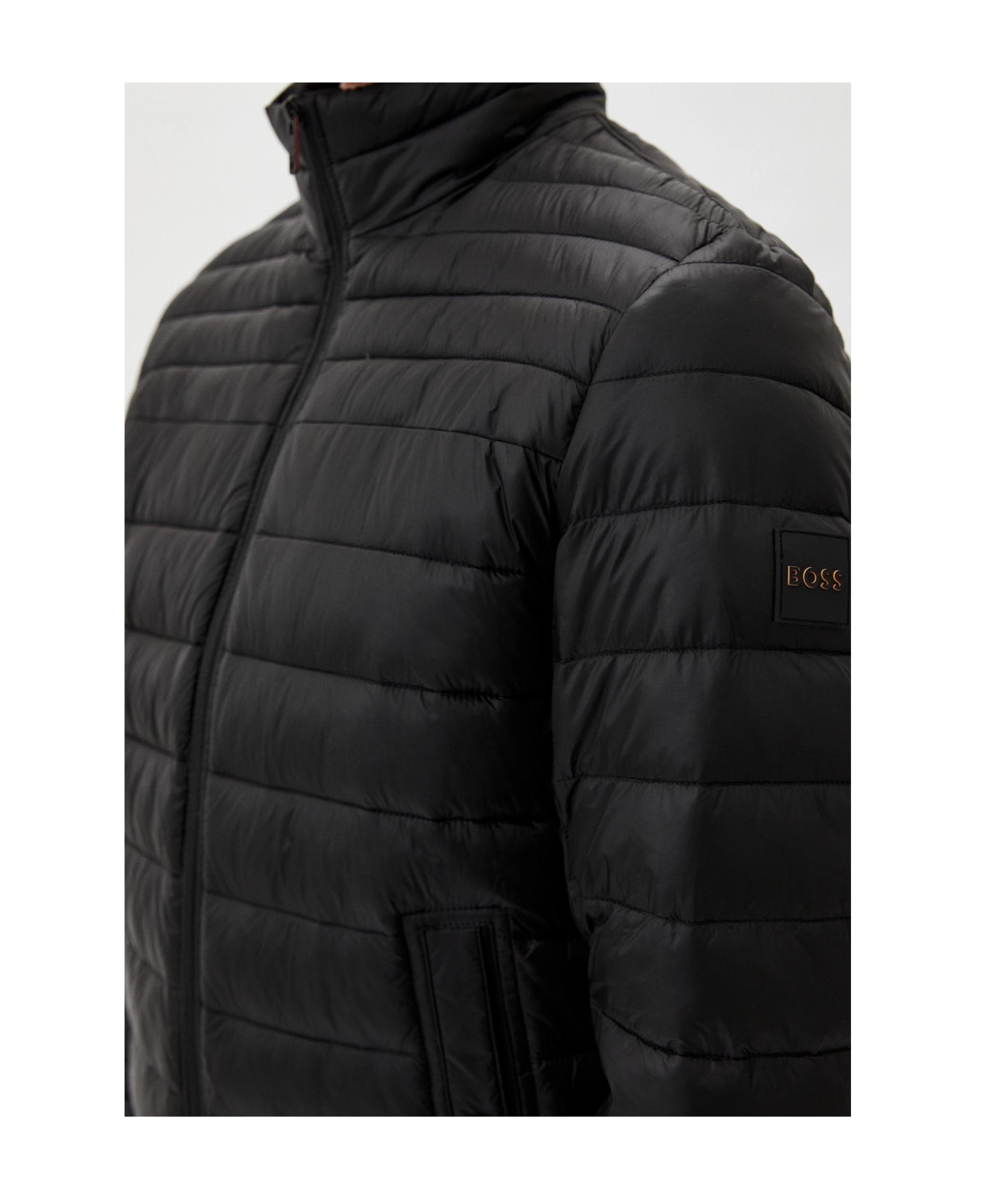 Hugo Boss Oden2 Mens Padded Jacket In Black