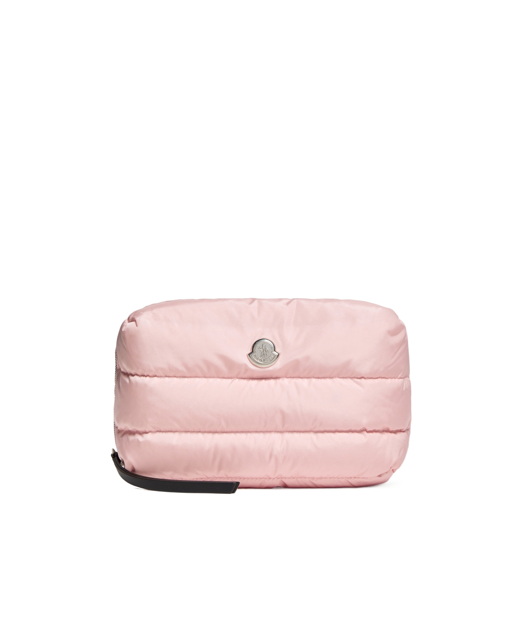 Moncler Caradoc Quilted Beauty Case In Pink