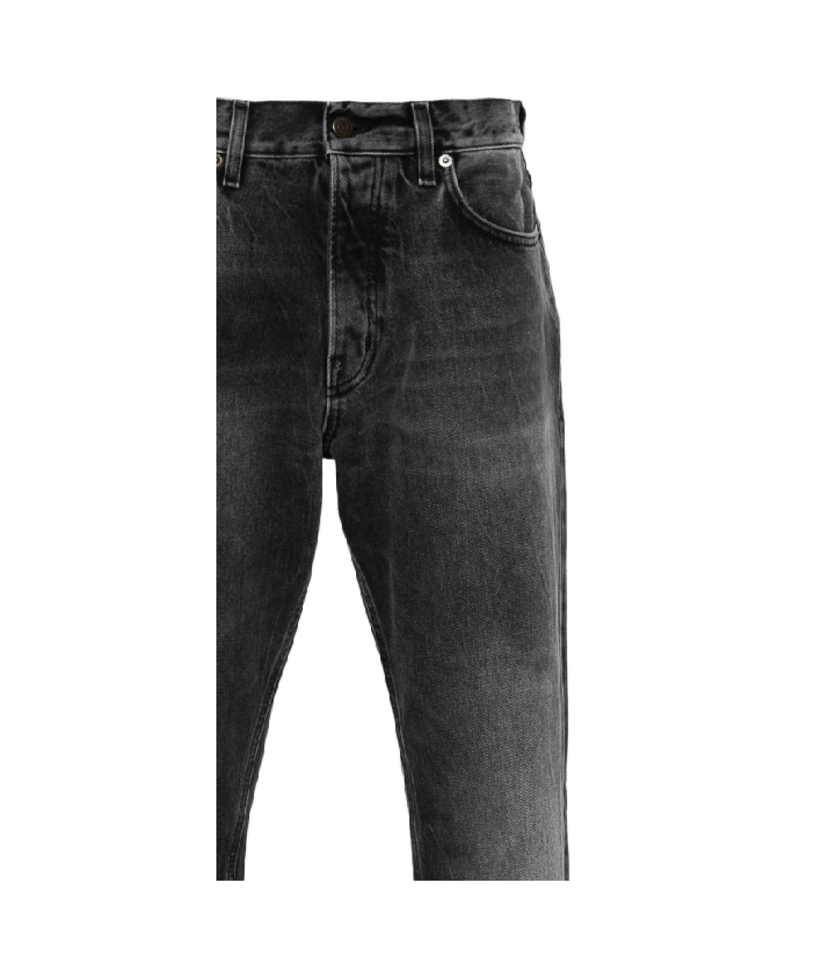 Haikure Jeans Washed Effect In Black