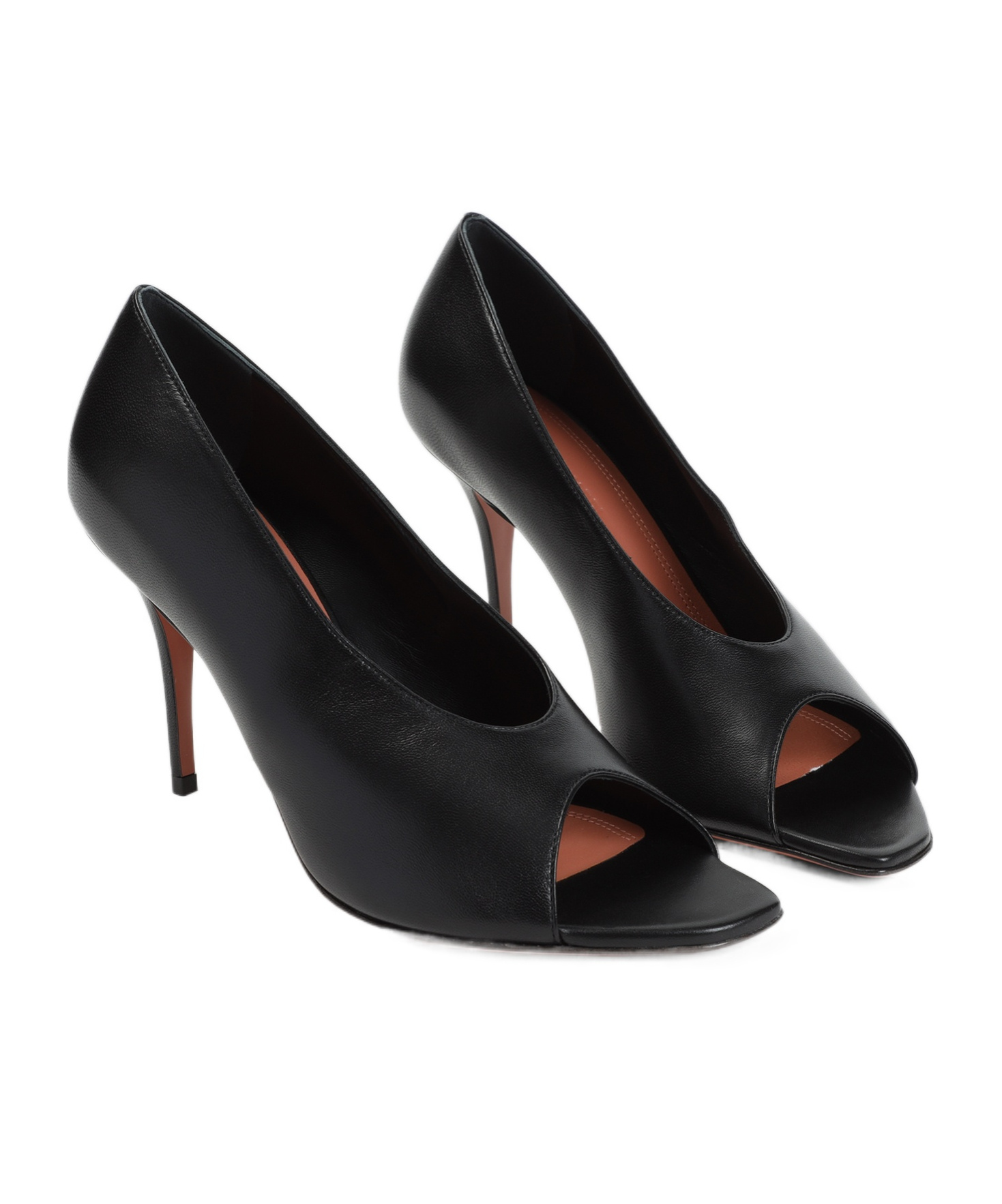 AMINA MUADDI OPEN-TOED HIGH-HEELED SANDALS