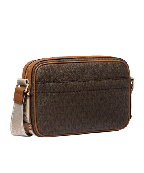 Michael Michael Kors Maeve Monogram-print Crossbody Bag In Brown