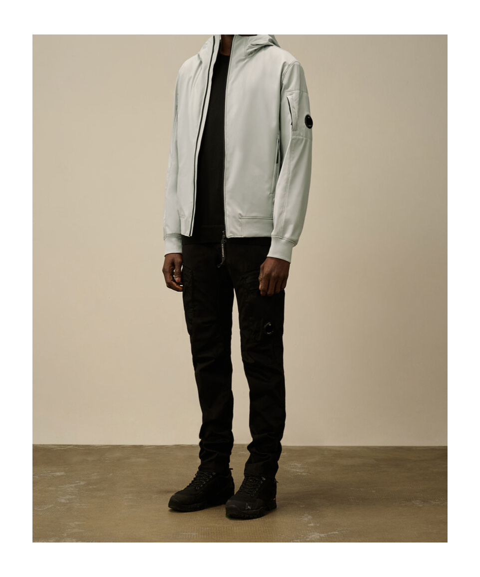 C.p. Company Long Sleeve Casual Jacket In Gray