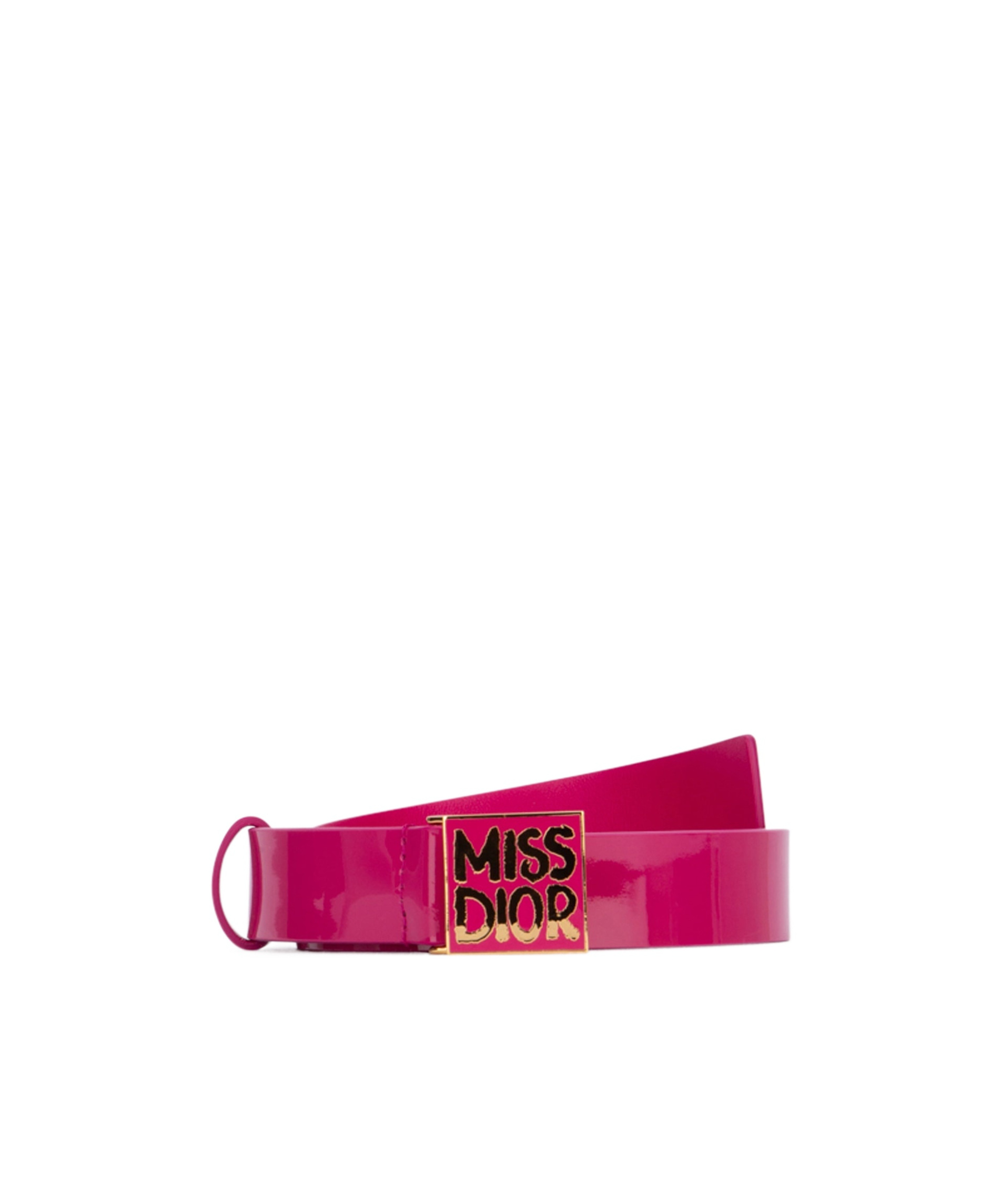 Dior Graffiti Belt In Pink