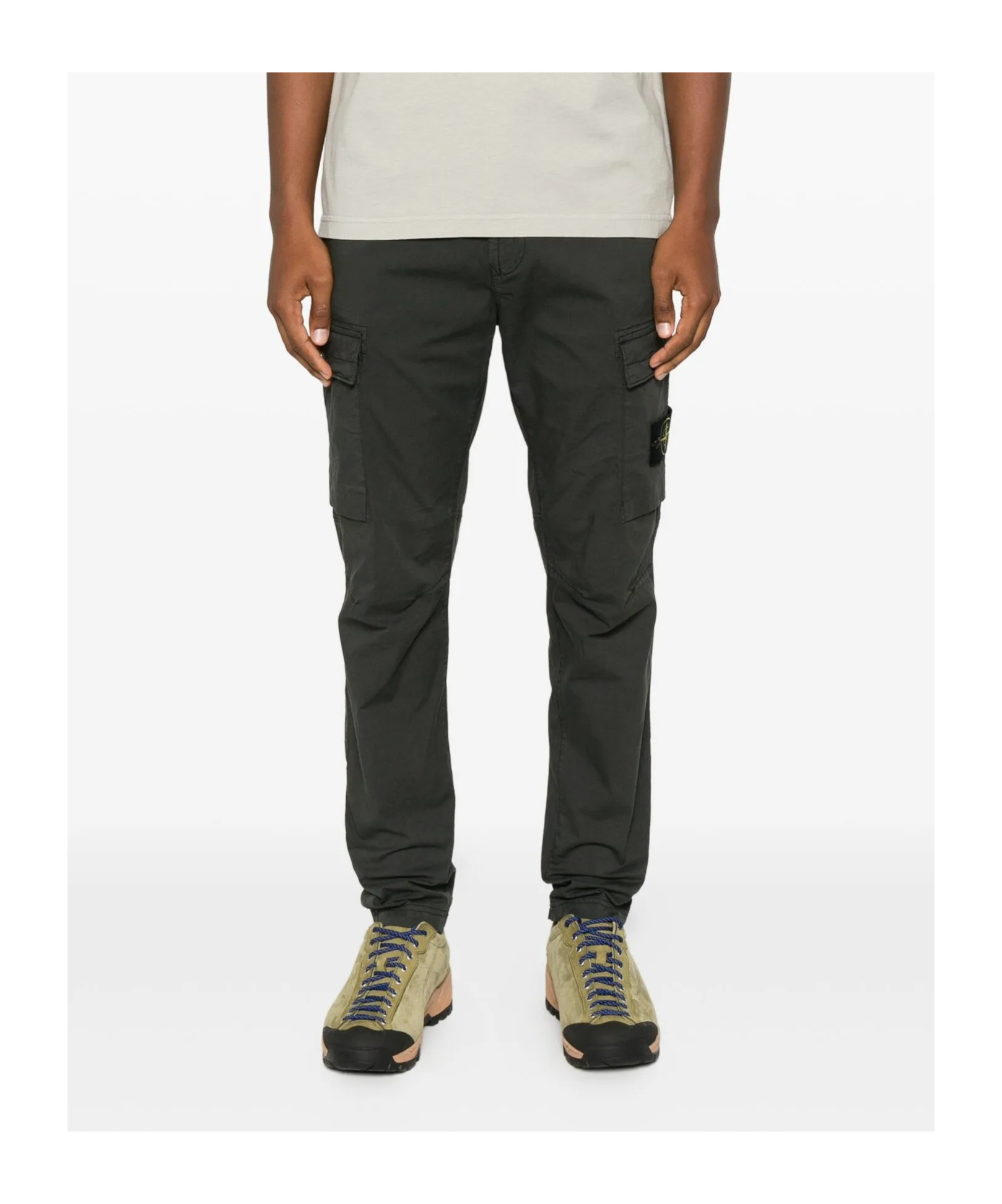 Stone Island Pant Regular Tapered Clothing In Gray