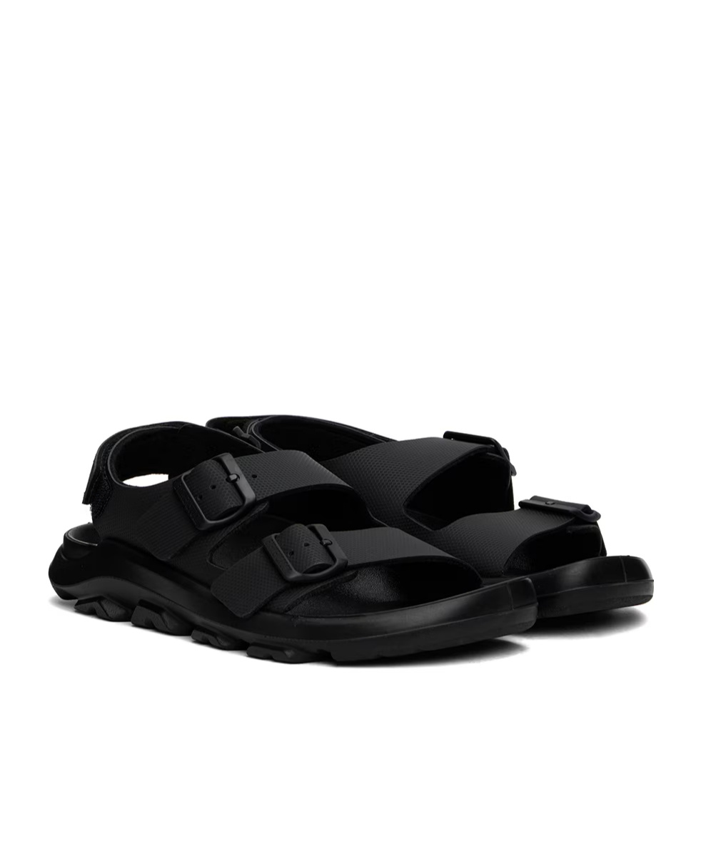 Birkenstock Mogami Terra Buckle-strap Sandals In Black