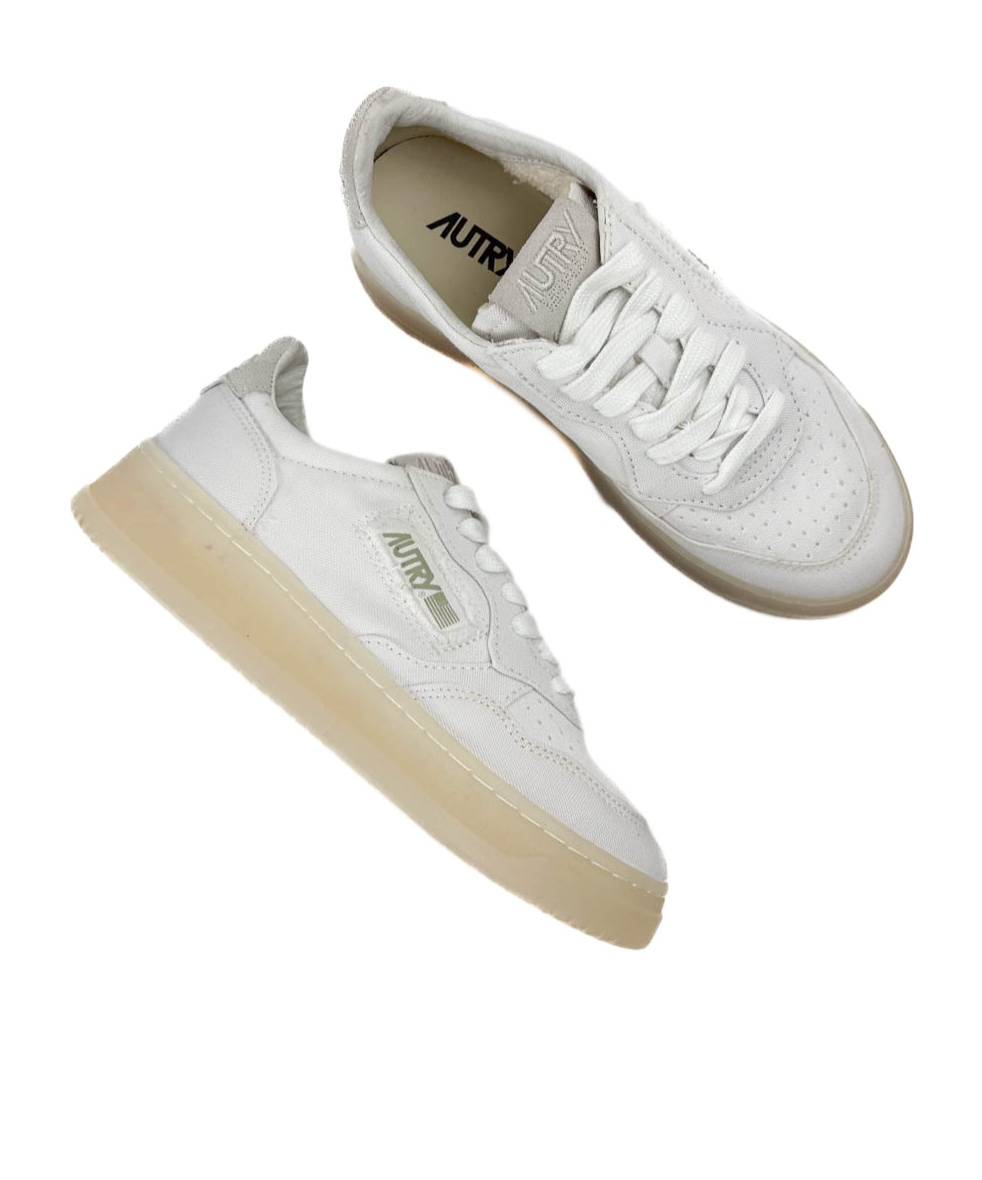 Autry Round Head Low-cut Casual Shoes In Gray