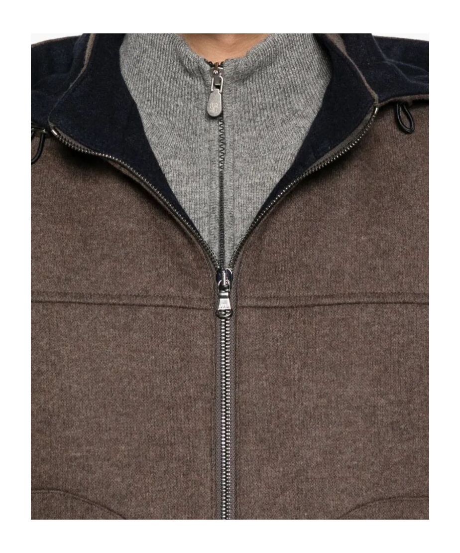Barba Napoli Sleeveless Vest In Brown