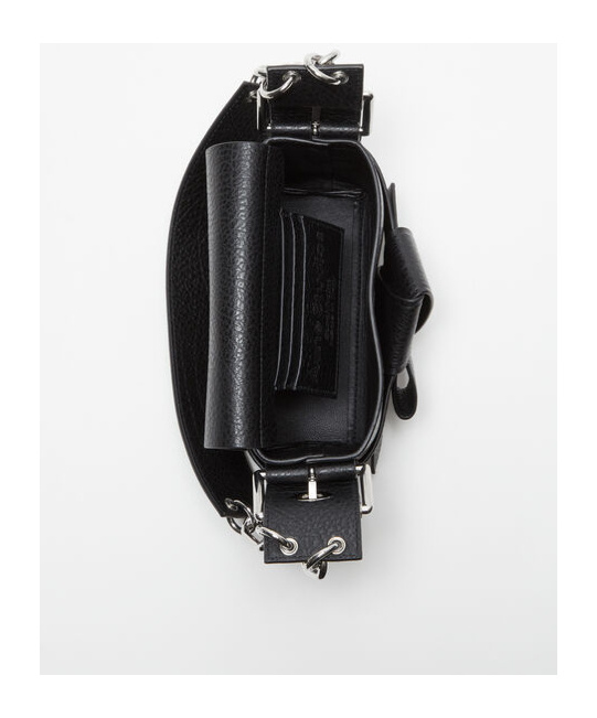 Acne Studios Musubi Shoulder Bag With Adjustable In Black