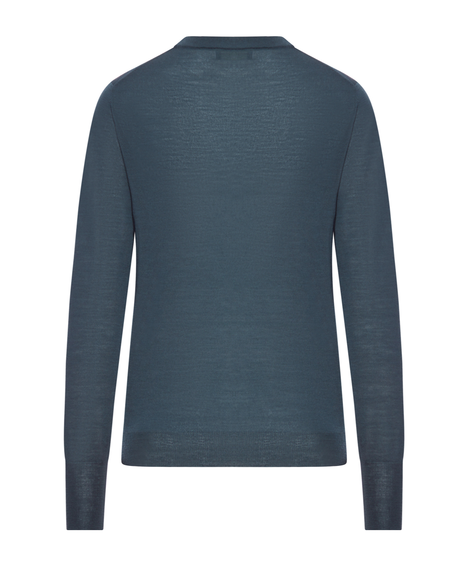 Roberto Collina Round Neck Long-sleeved Sweater In Blue