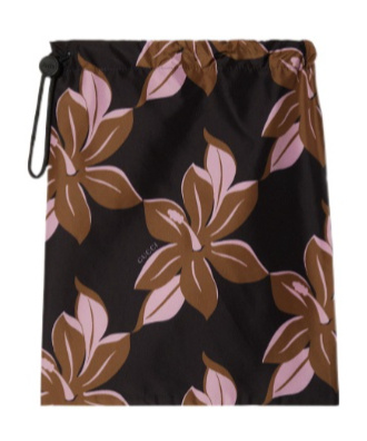 Gucci Infinity Print Swimsuit In Black