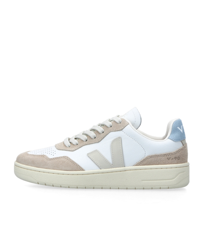 Veja Laced Sneakers In White