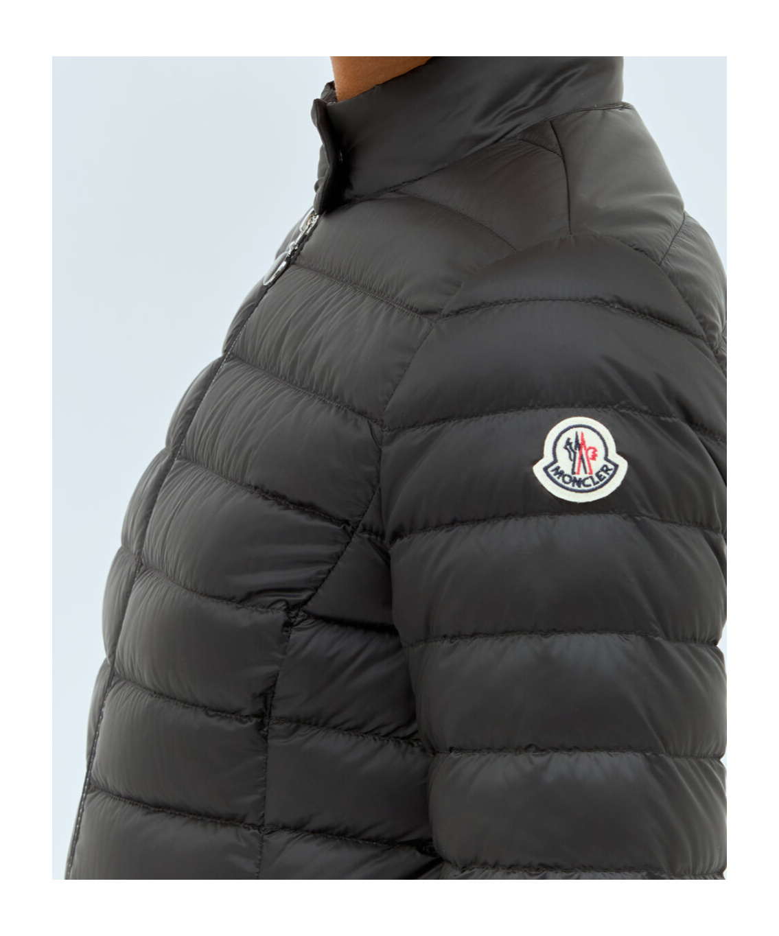 Shop Moncler Igelle Short Down Jacket In Black