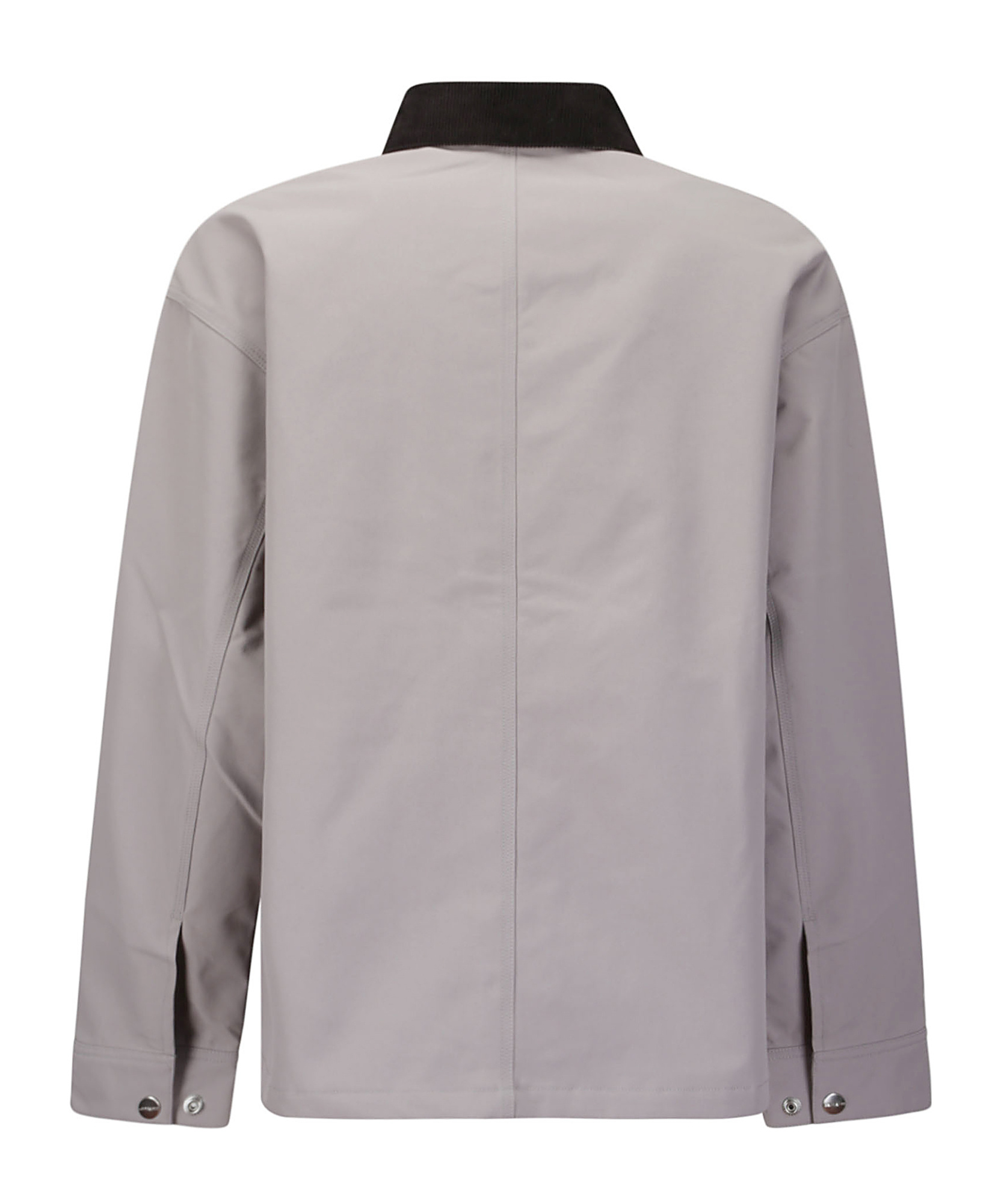 Carhartt Omens Yosemite Clapton Patch-pockets Relaxed-fit Woven Jacket In Gray