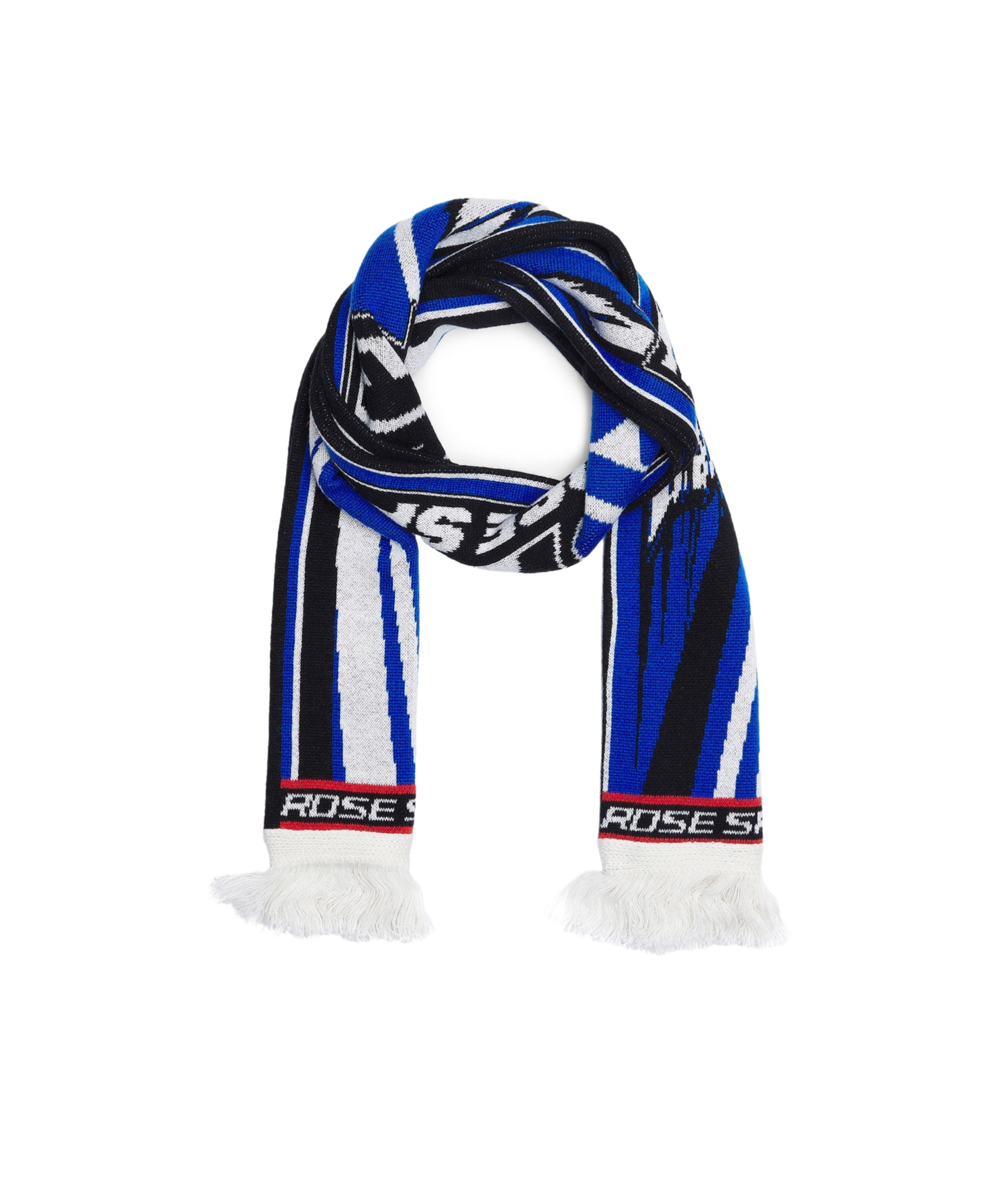 MARTINE ROSE FRINGED SCARF