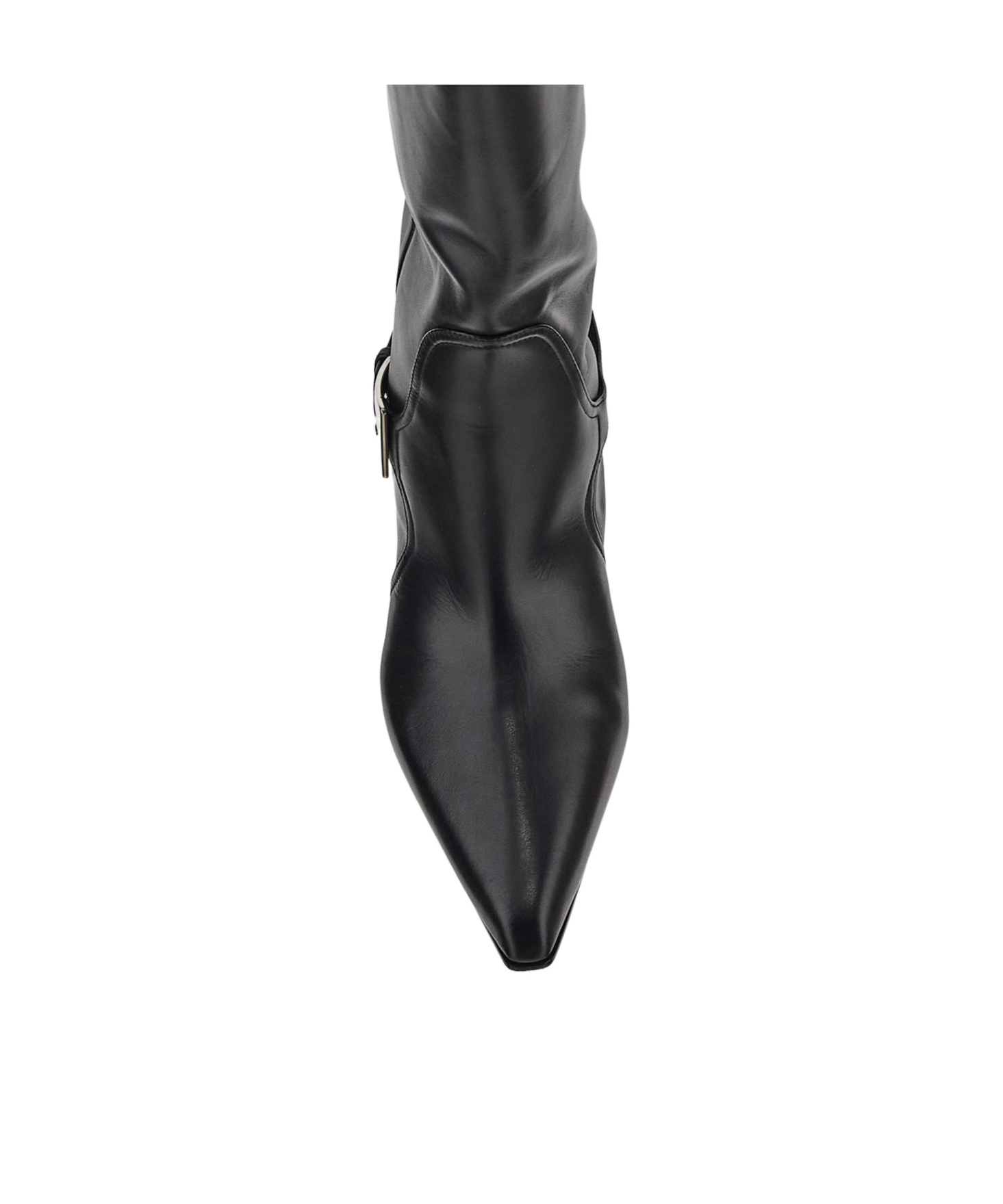 Paris Texas Jane Pull-on Boots In Black