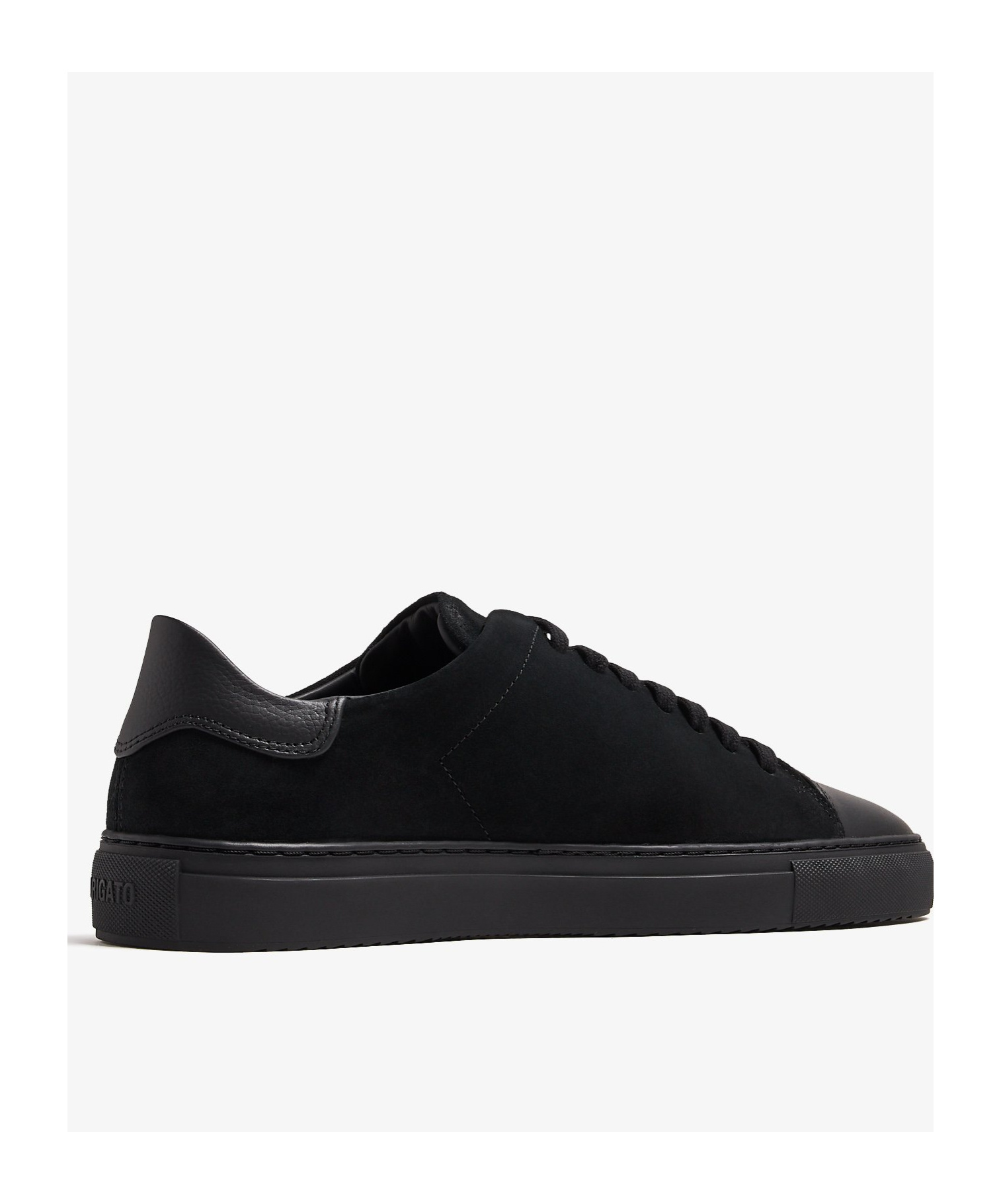 Axel Arigato Platform Suede Low-top Sneakers In Black