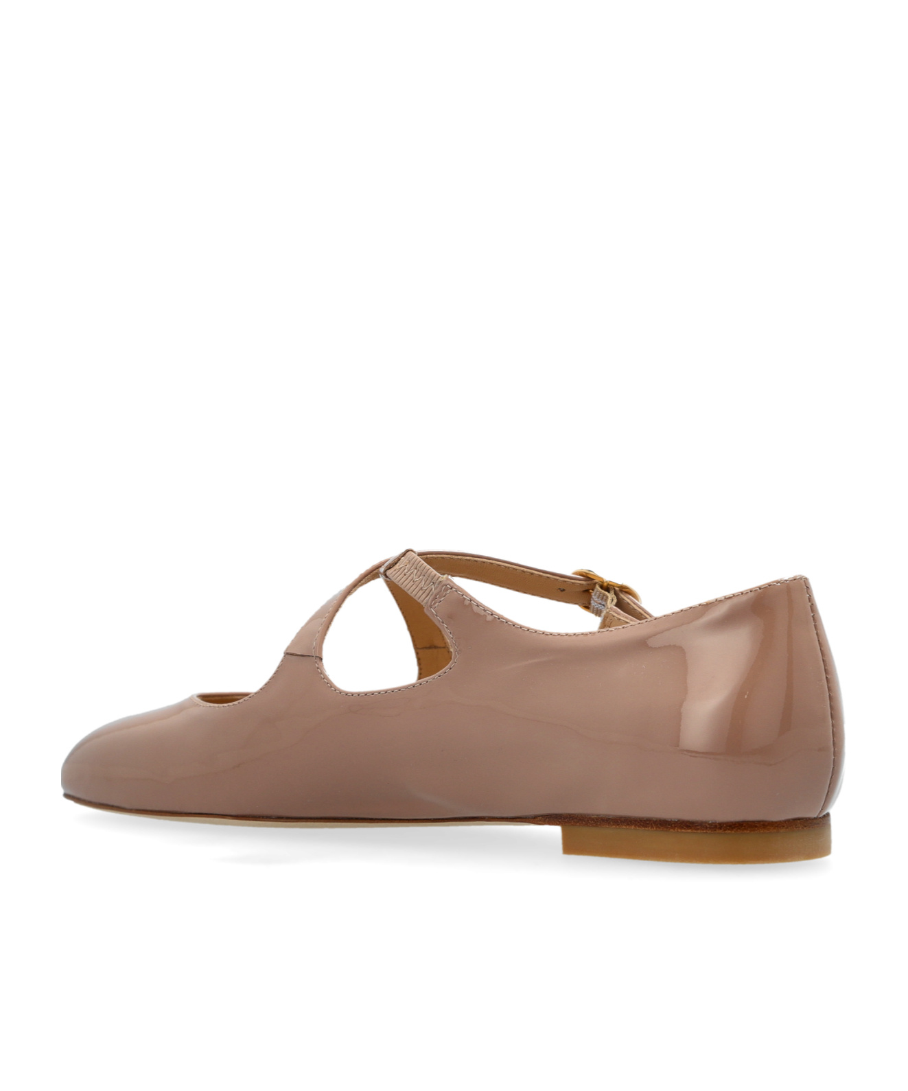 STUART WEITZMAN ROUND HEAD BALLET FLATS