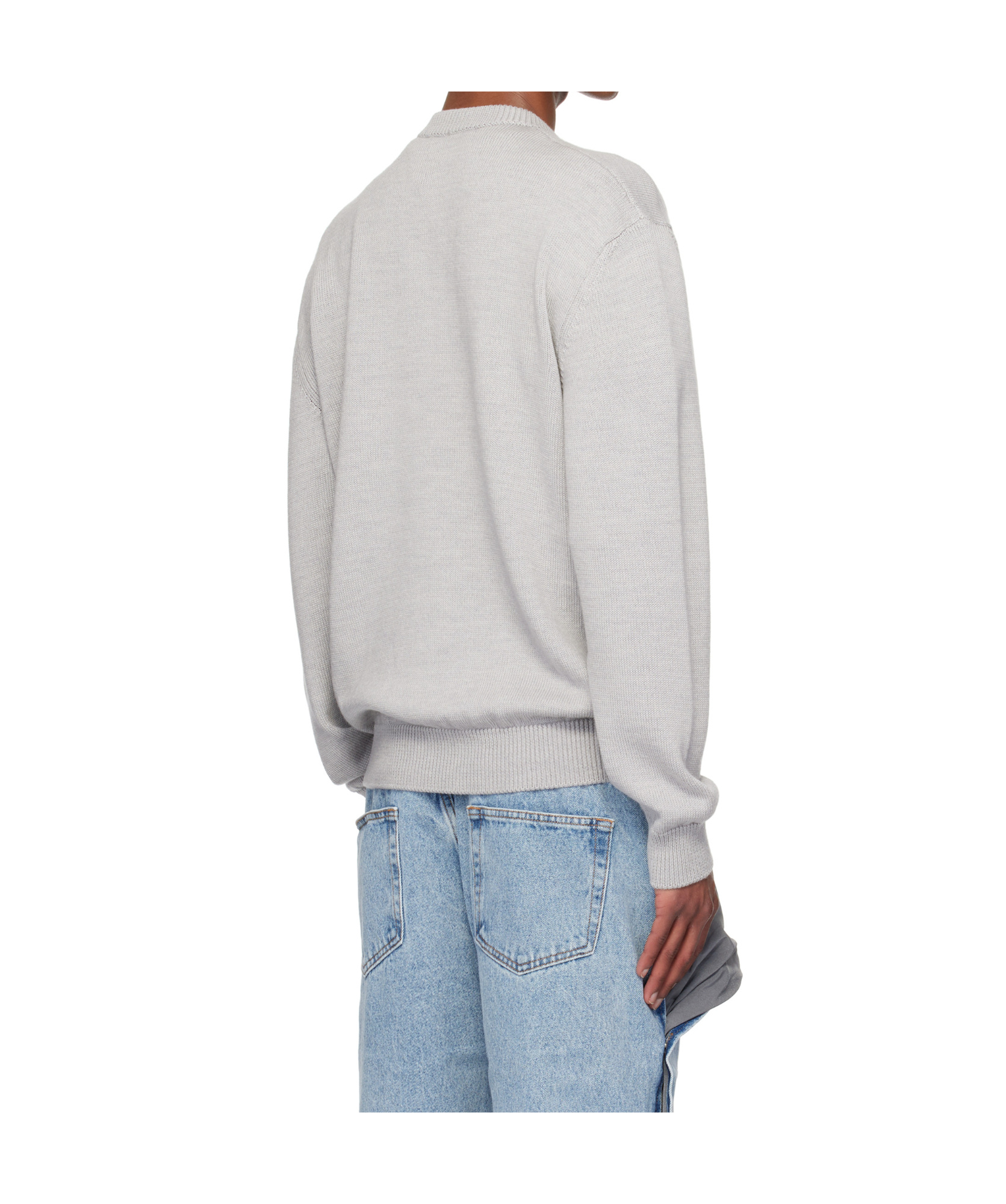 Y/project Long-sleeved Sweater In White