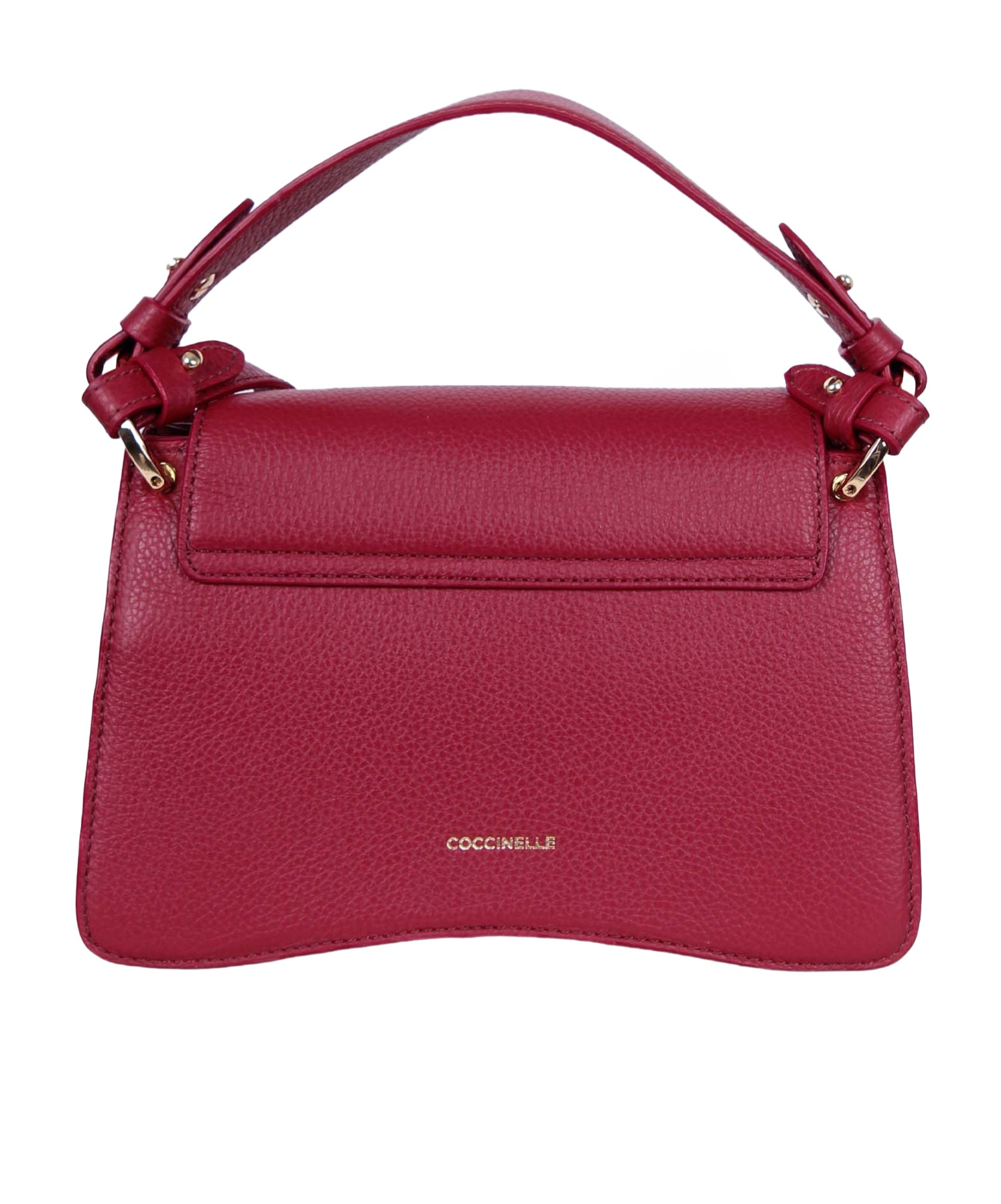 Coccinelle Flap Handbag In Red
