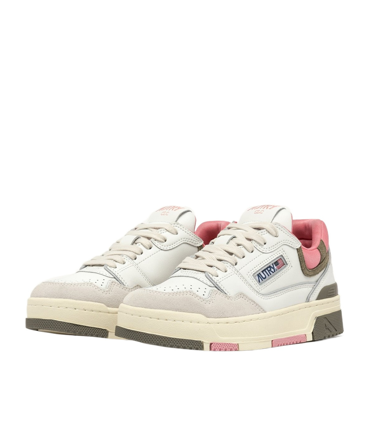 Shop Autry Clc Sneakers In White