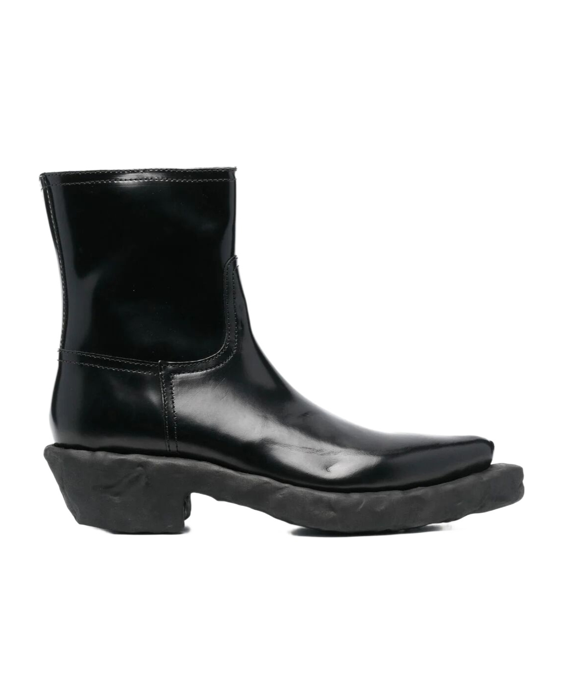 Shop Camperlab Side Zip Ankle Boots In Black