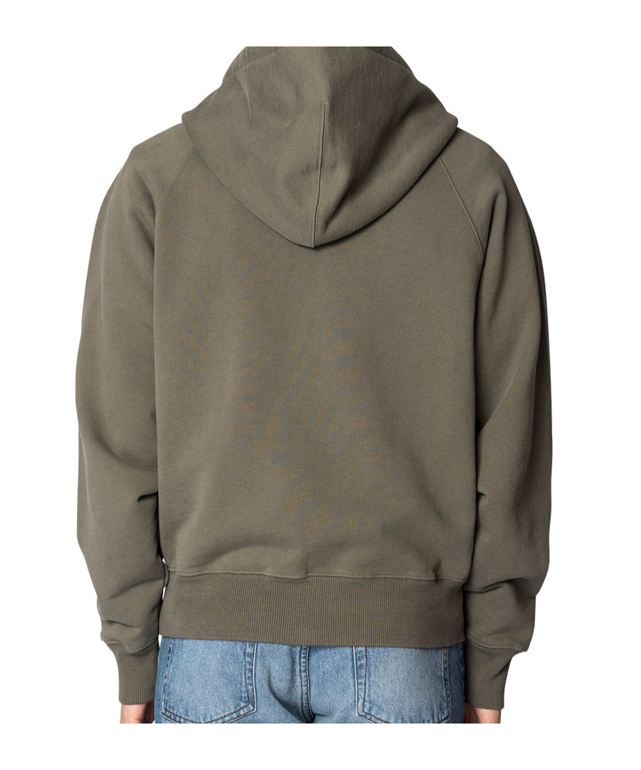 Ami Alexandre Mattiussi Long-sleeved Sweater In Green
