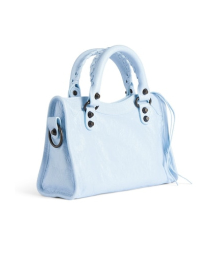 Balenciaga Women's Le City Bag Mini In Cloudy Blue