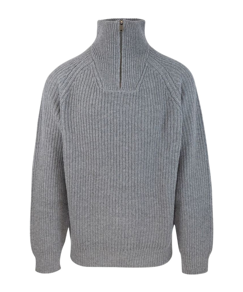 Carhartt Shirt With Zip. In Gray