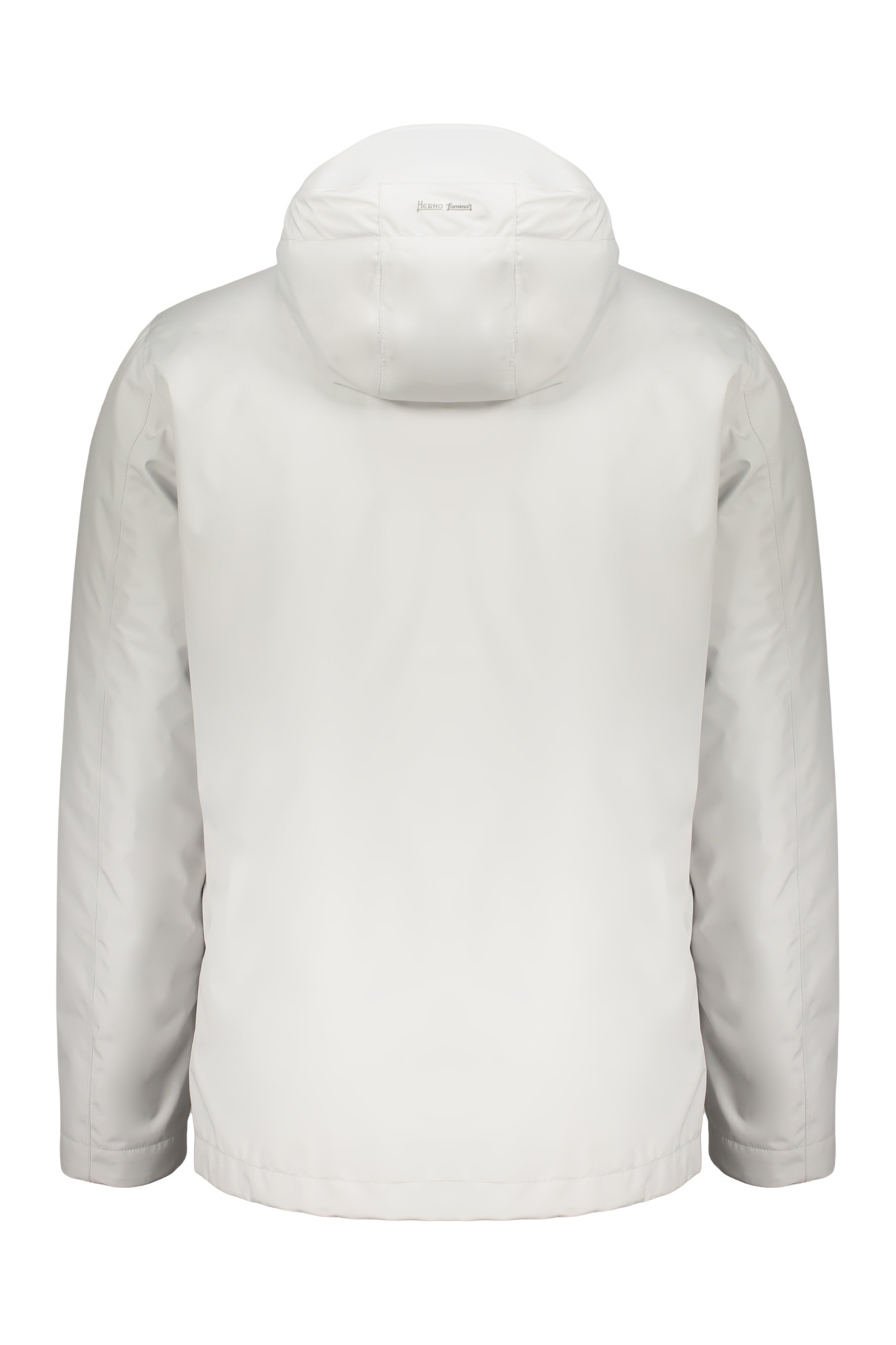 Herno Removable-padding Hooded Jacket In White