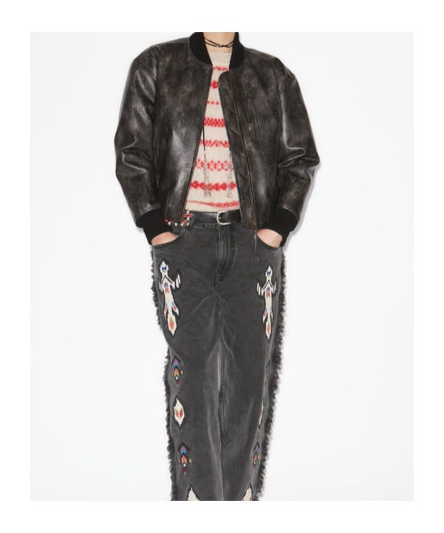 Isabel Marant Étoile Crisley Bomber Jacket In Black