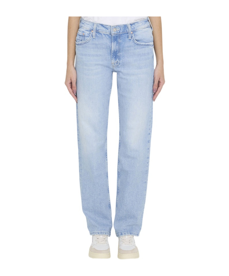 Mother Belt-loop Jeans In Blue