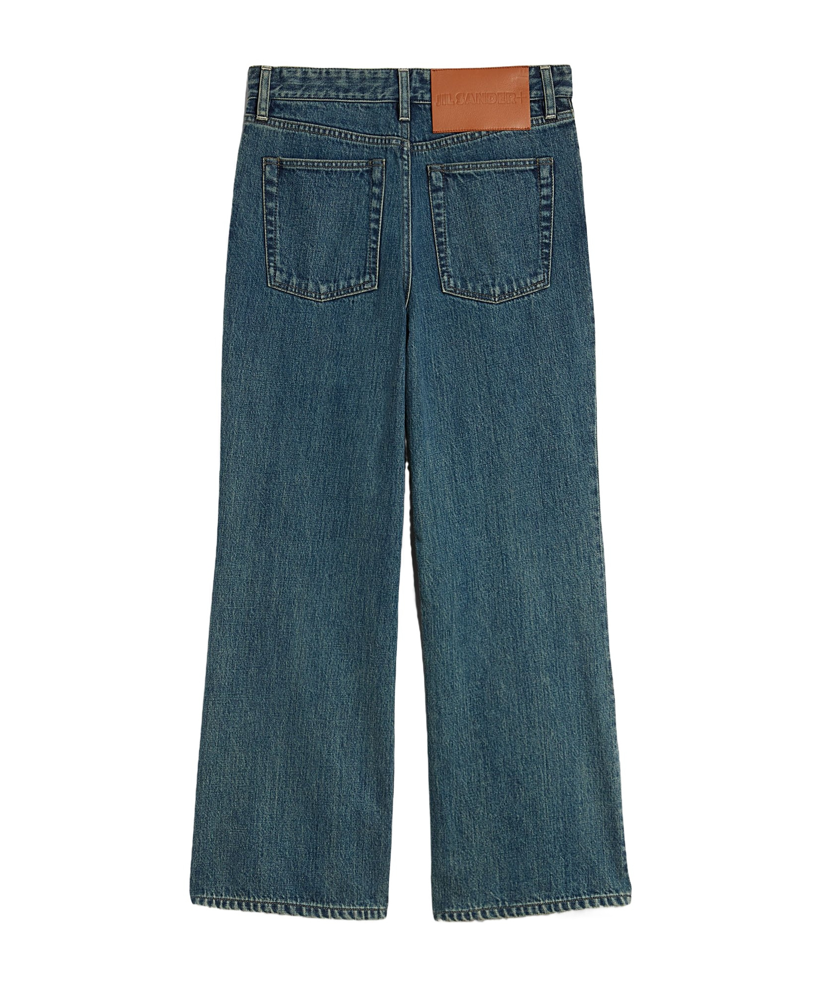 Jil Sander Women Denim Wide-leg Jeans In Blue