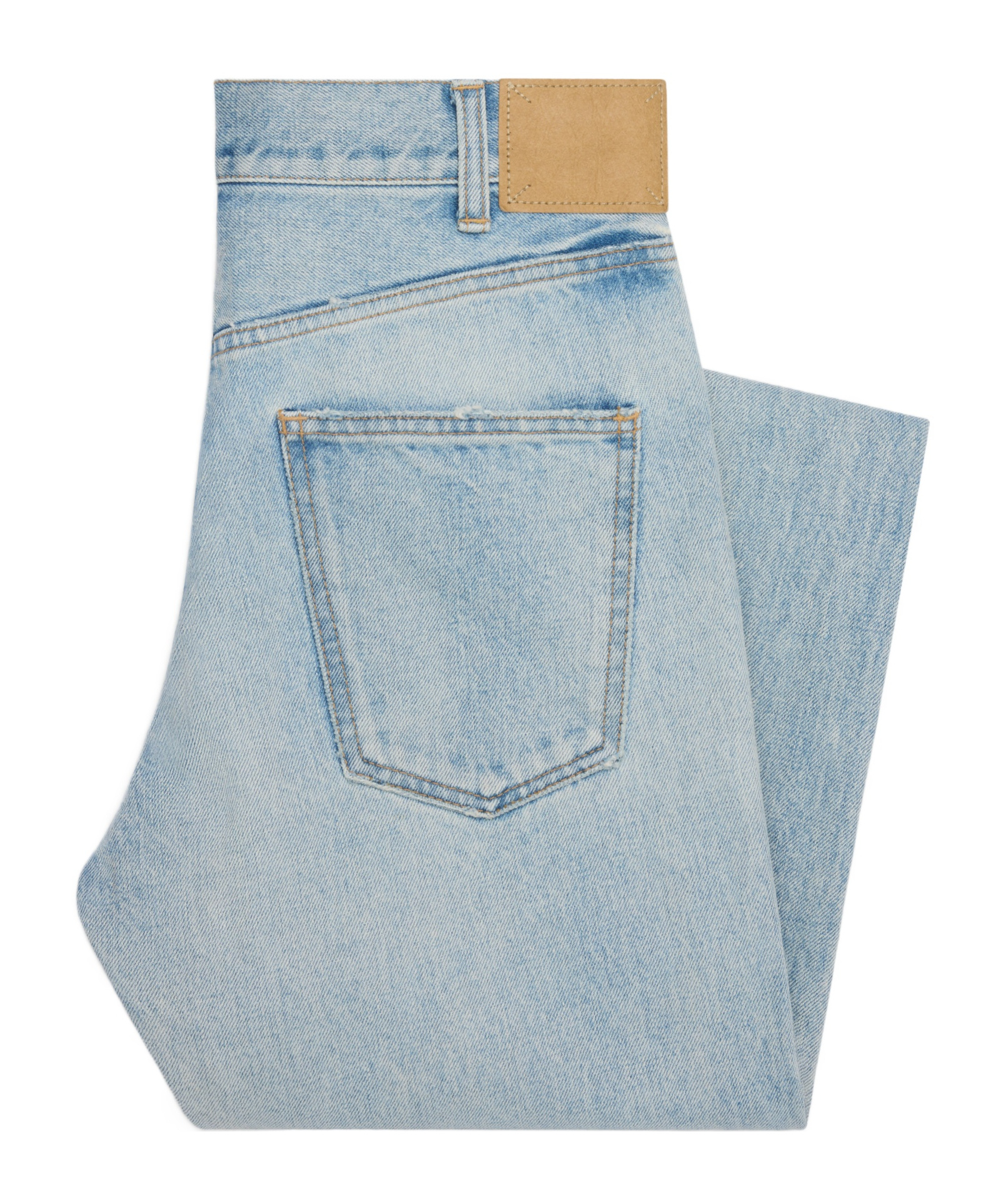 Celine Belt-loop Jeans In Blue