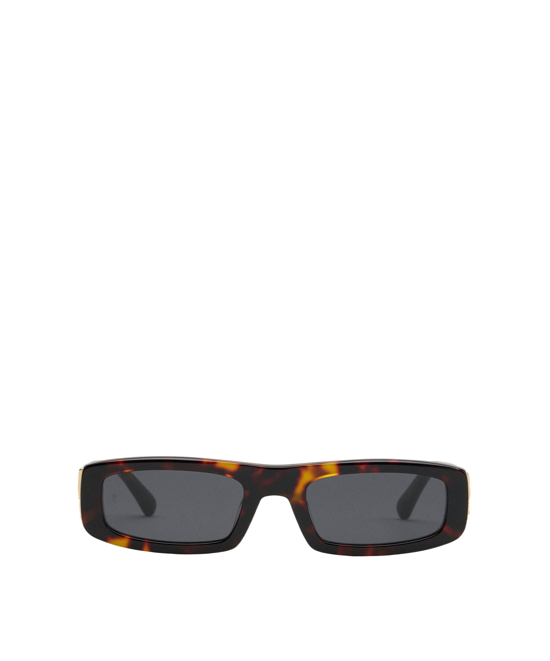 Ami Alexandre Mattiussi Brown 75010 Sunglasses Multicolor In Gray