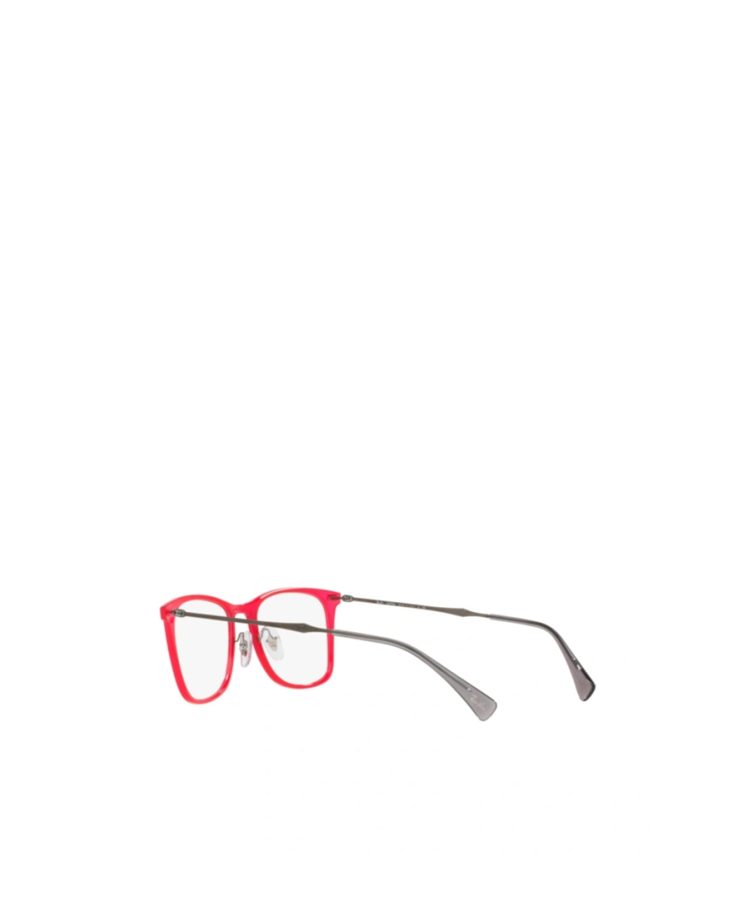 Ray Ban Geometric Frame Plain Mirror In Pink