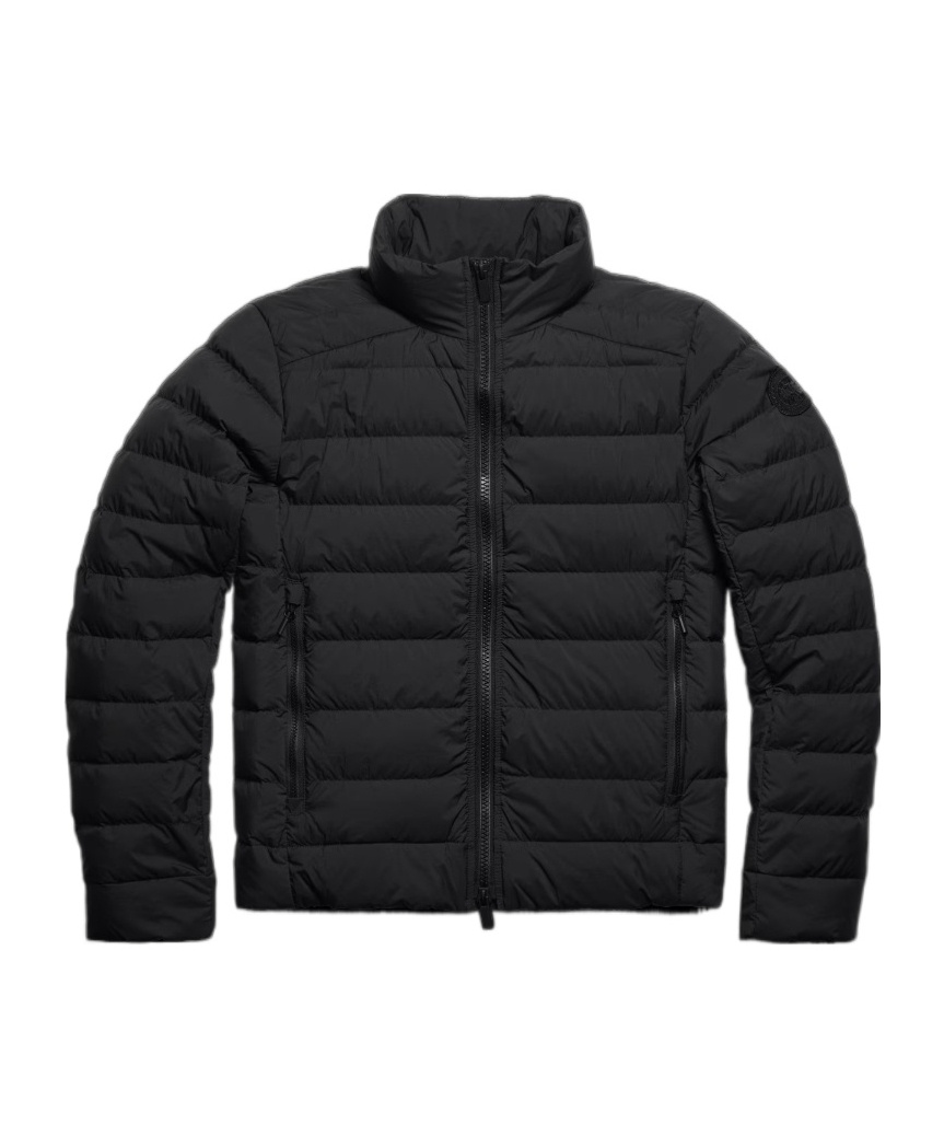 Canada Goose Crofton Quilted Zip-front Jacket In Black