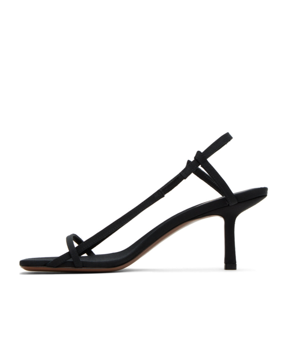 Neous Open-toed High-heeled Sandals In Black