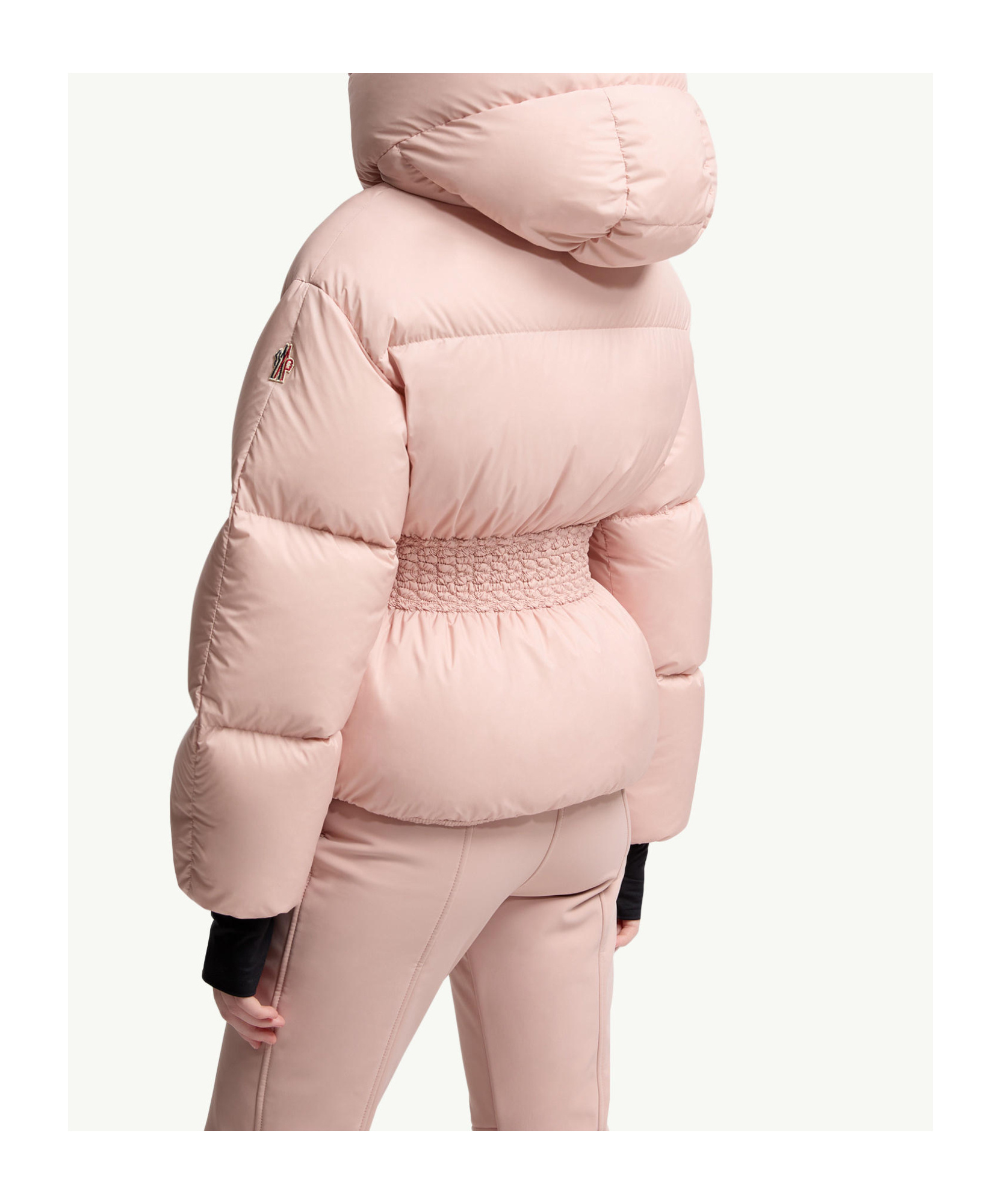 Moncler Wollemi Hooded Down Ski Jacket In Pink