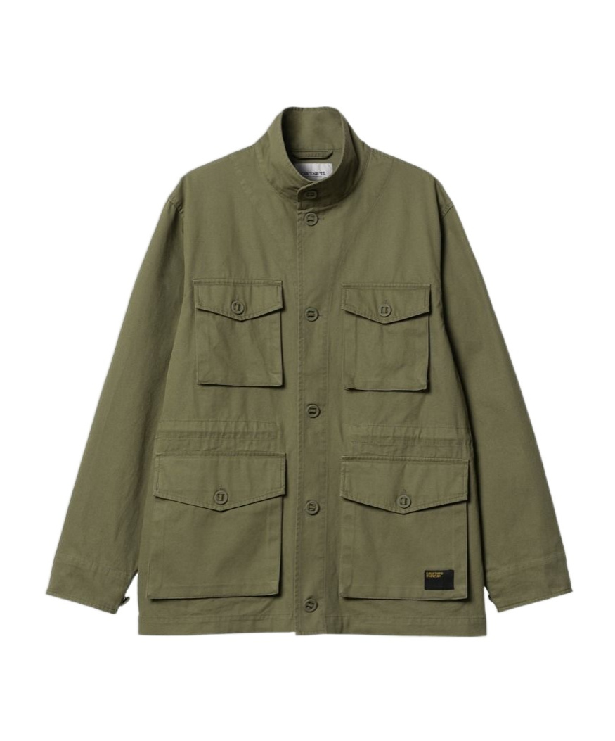 Carhartt Veste Unity Dundee Heavy Enzyme Wash In Green