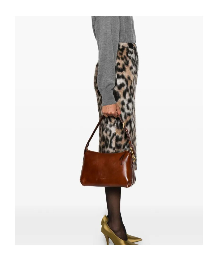 Dries Van Noten Small Shoulder Bag Adjustable Strap In Brown