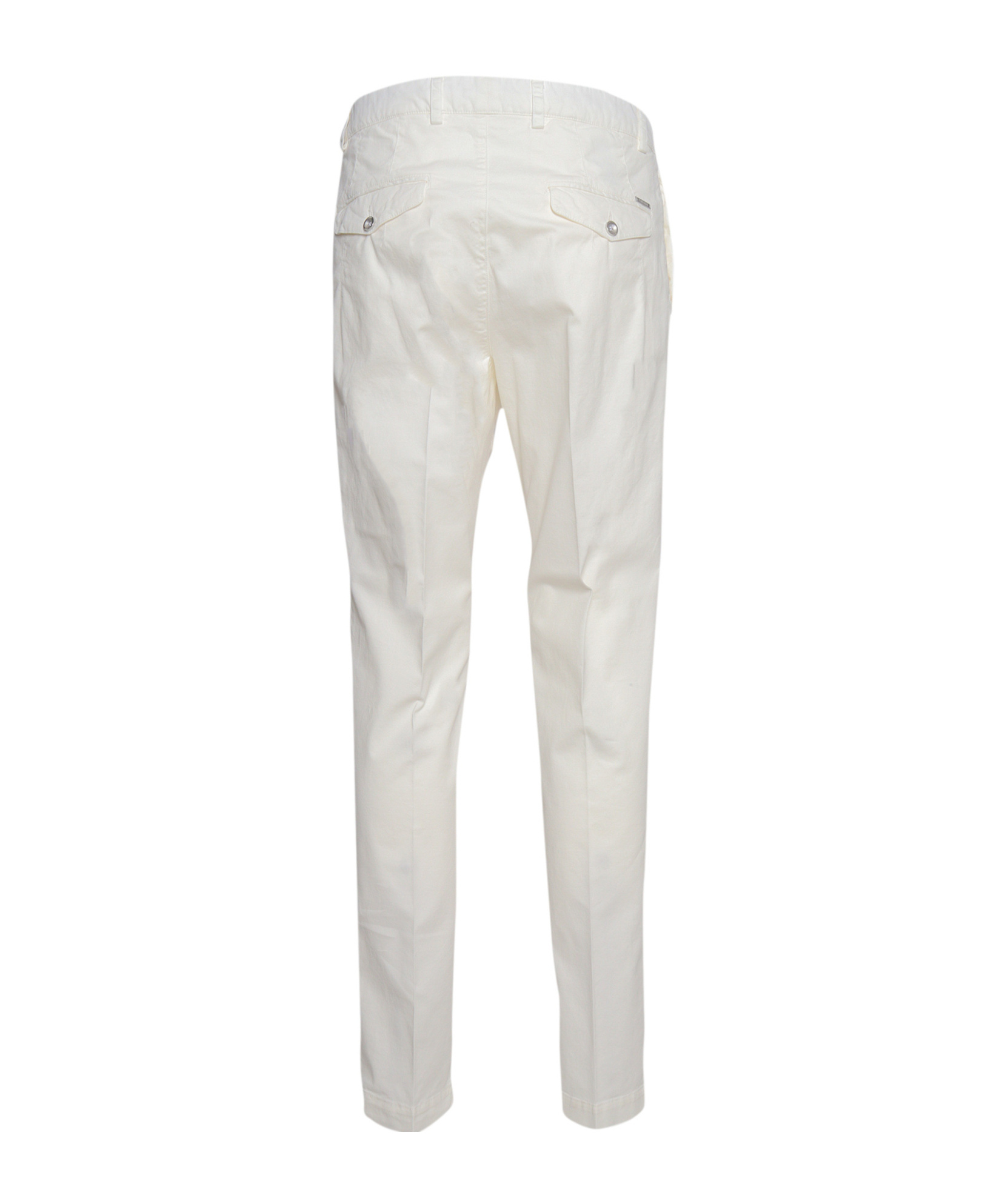 Peserico Diagonal Zipper Casual Pantsdiagonal Zipper Casual Pants In White