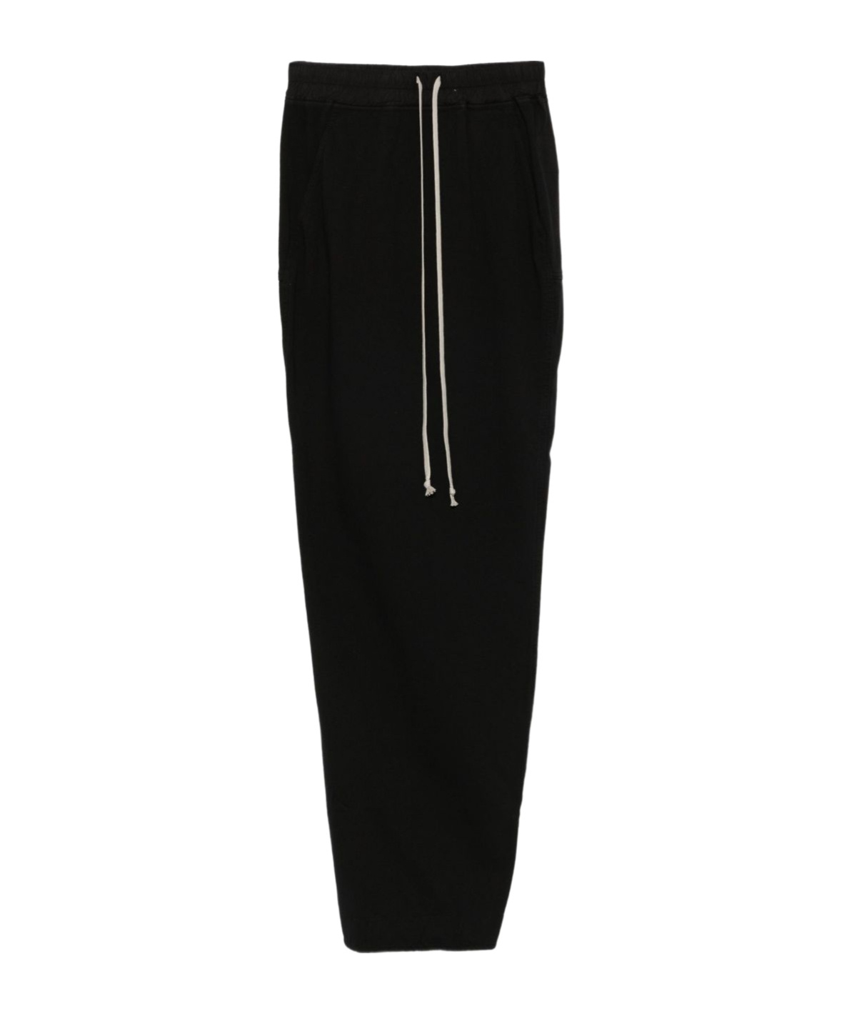 Rick Owens Drkshdw Pillar Drawstring-waist Maxi Skirt In Black