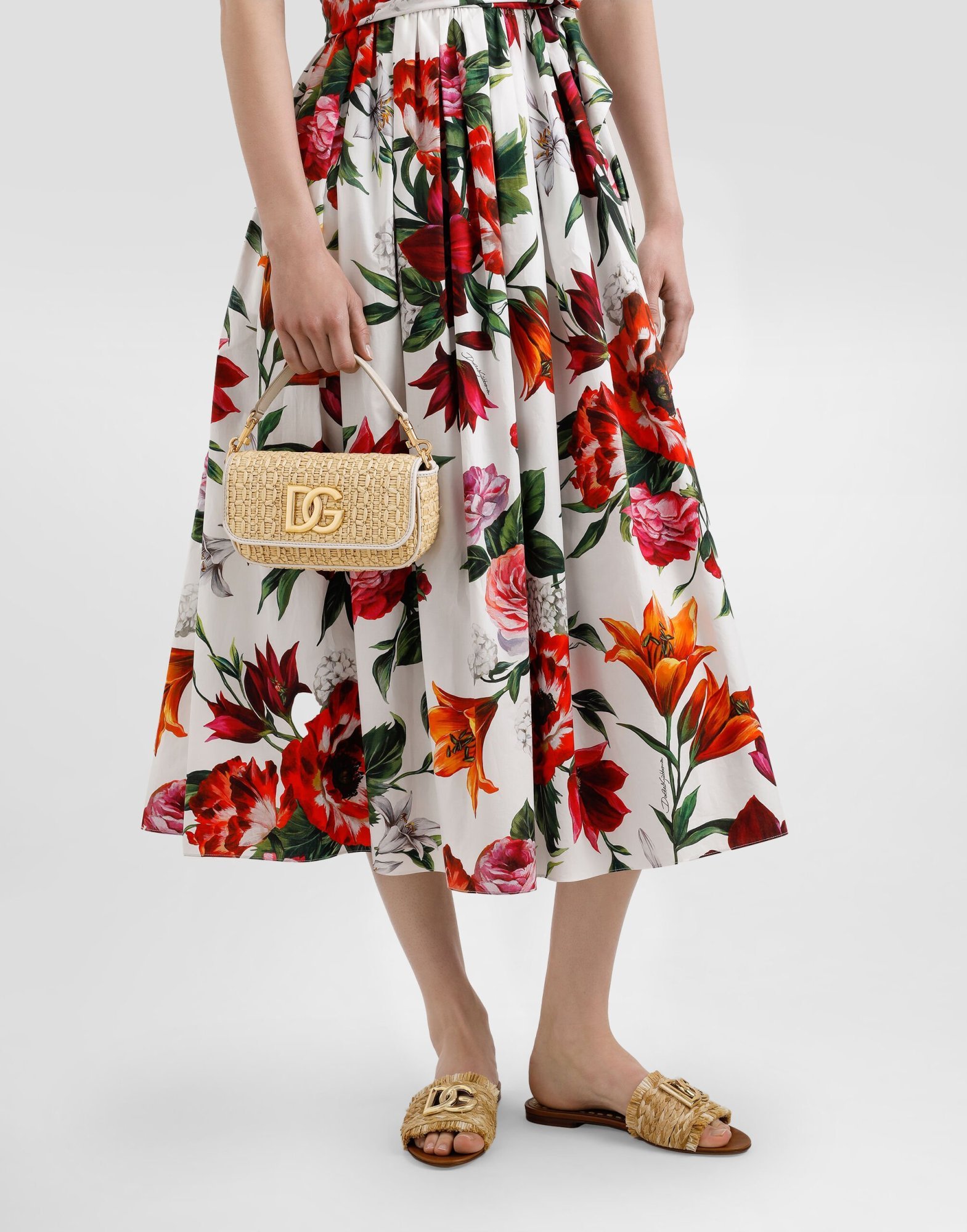 Dolce & Gabbana Logo-embroidered Tote Bag