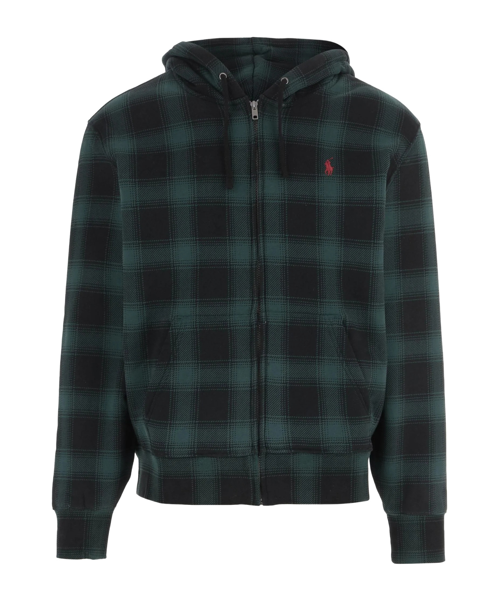 Polo Ralph Lauren Sweatshirt With Checked Pattern In Green