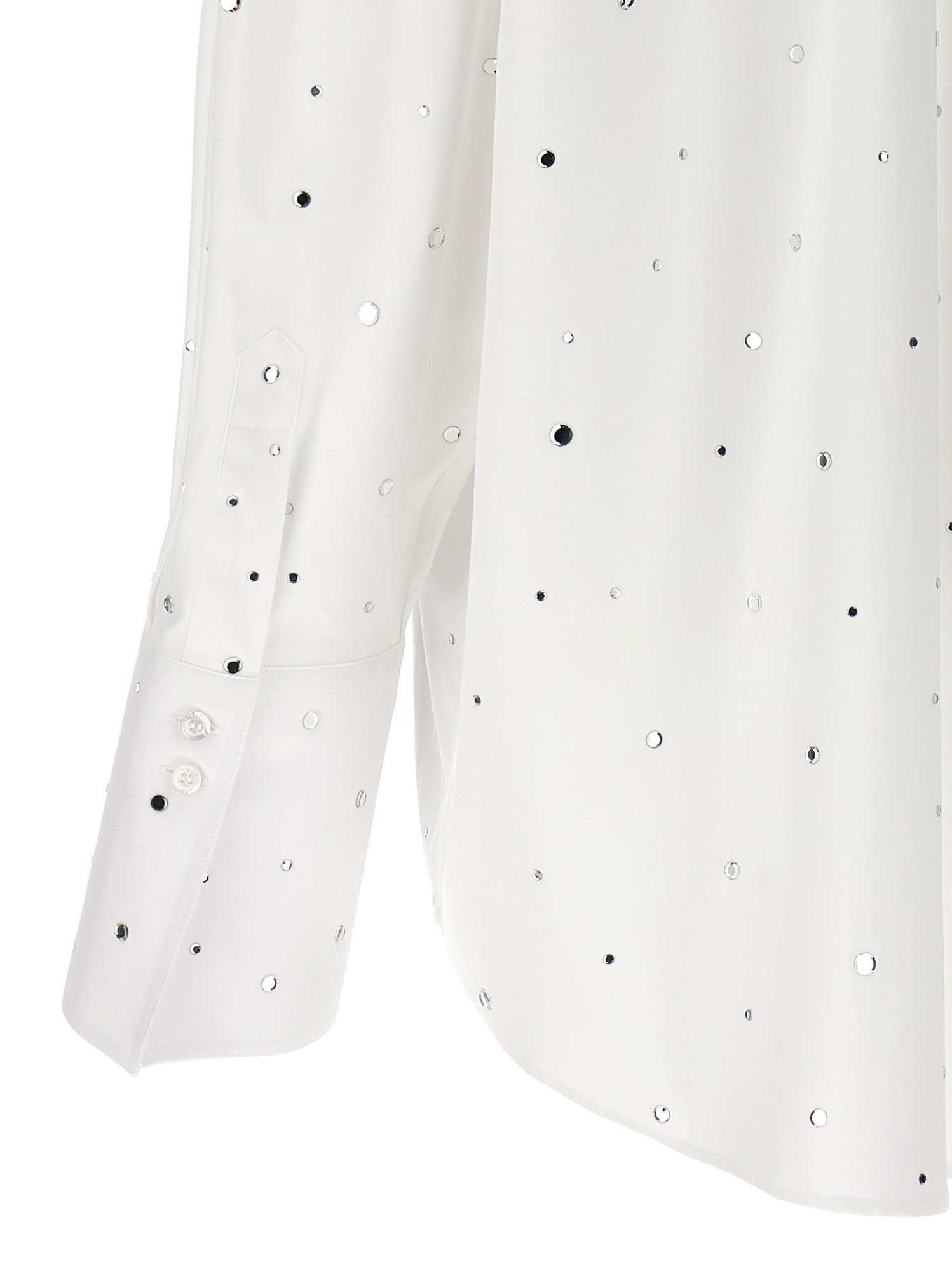 Giuseppe Di Morabito Rhinestone Shirt In White