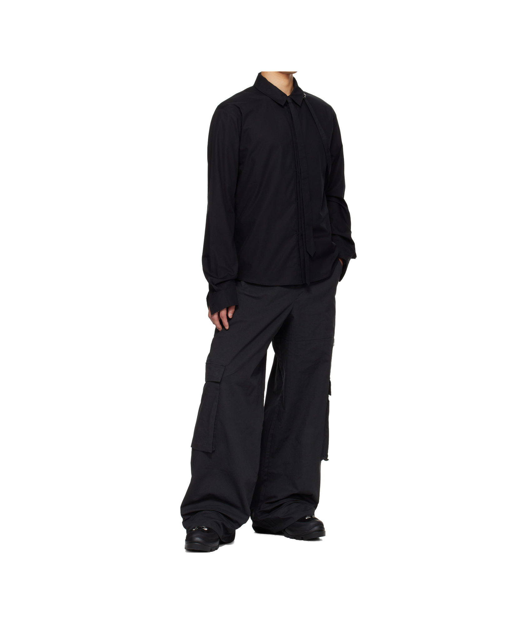 Heliot Emil Spectra Shirt In Black