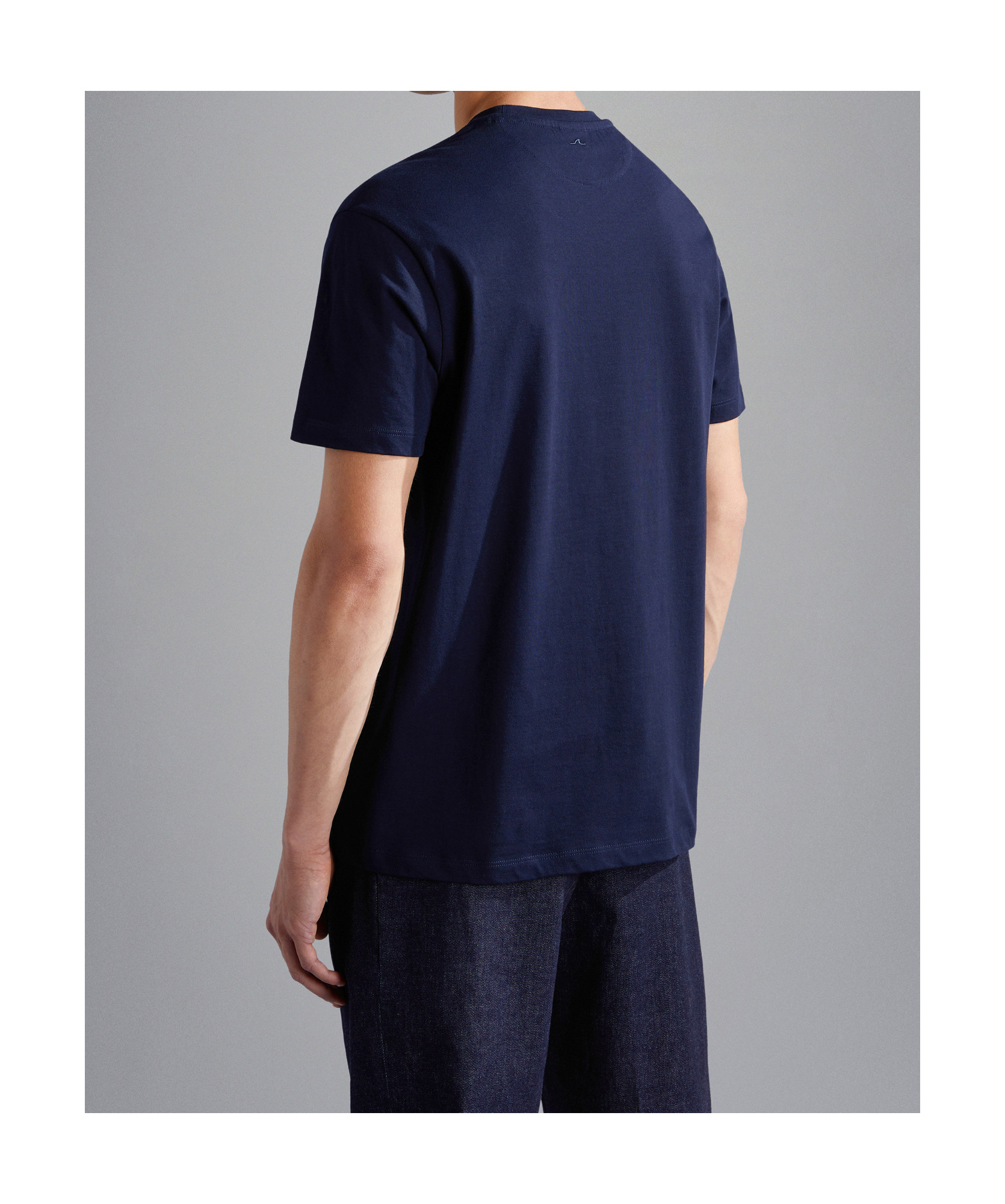 Paul & Shark Embroidery Logo T-shirt In Blue
