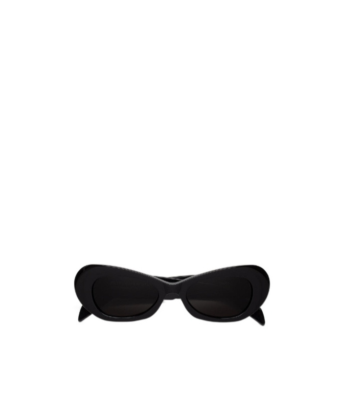 Retrosuperfuture Geometric Frame Sunglasses In Black