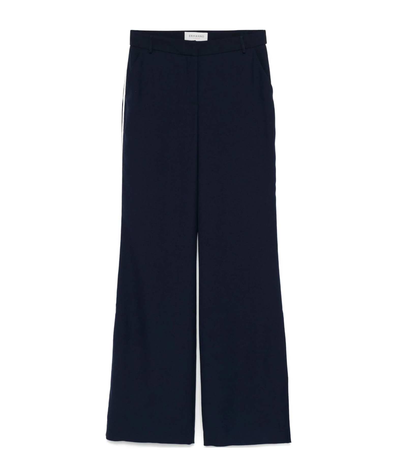 Ermanno Firenze Straight-leg Trousers In Blue
