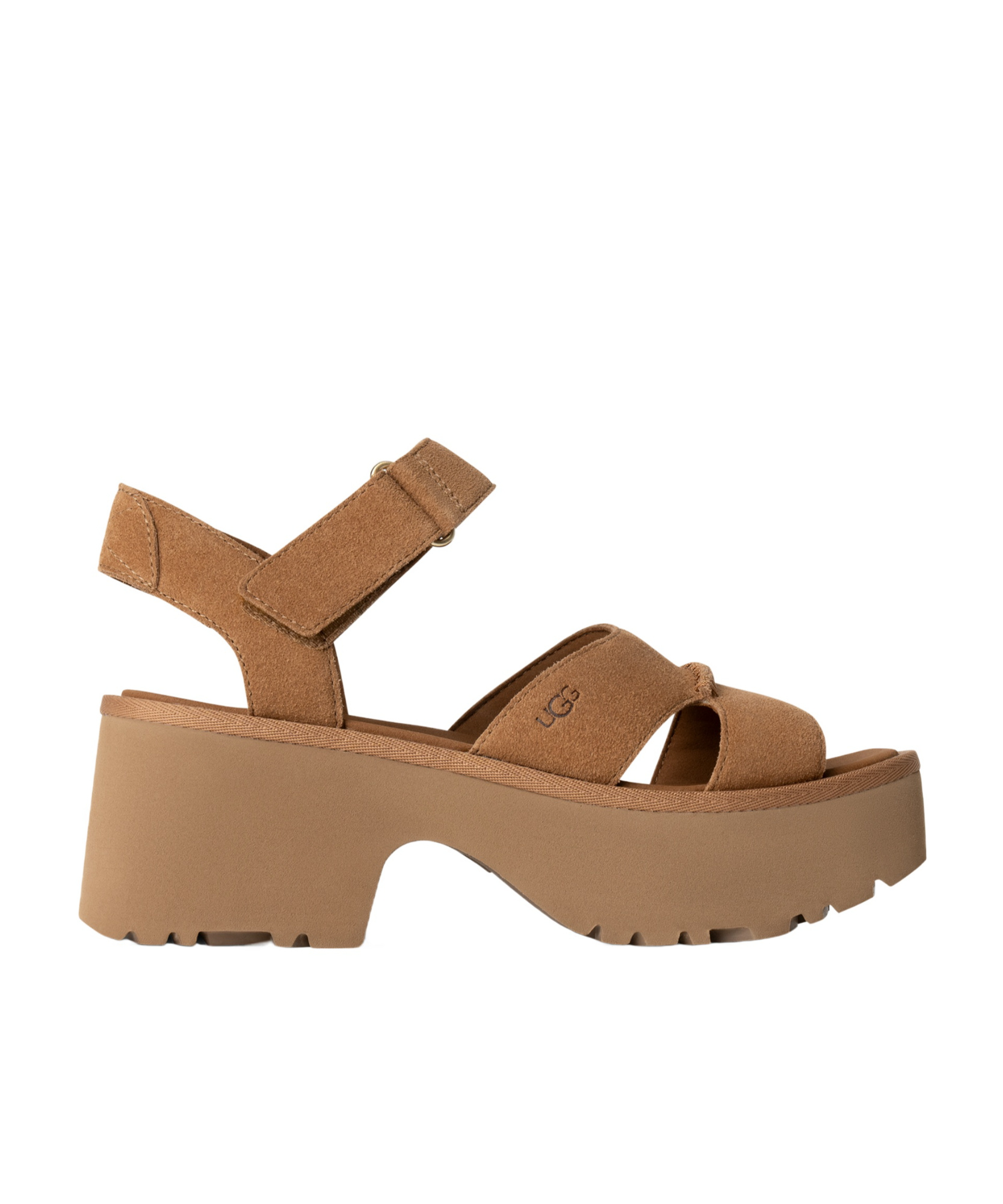Ugg Sandals Beige In Brown